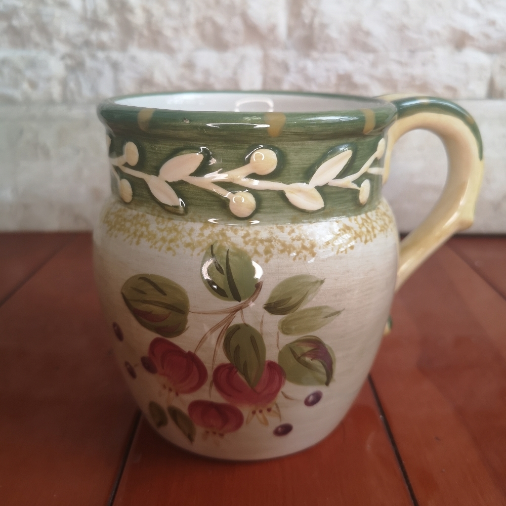 3 for$15 Certified International La Toscana Pamela Gladding 4.5" Ceramic Mug Fru